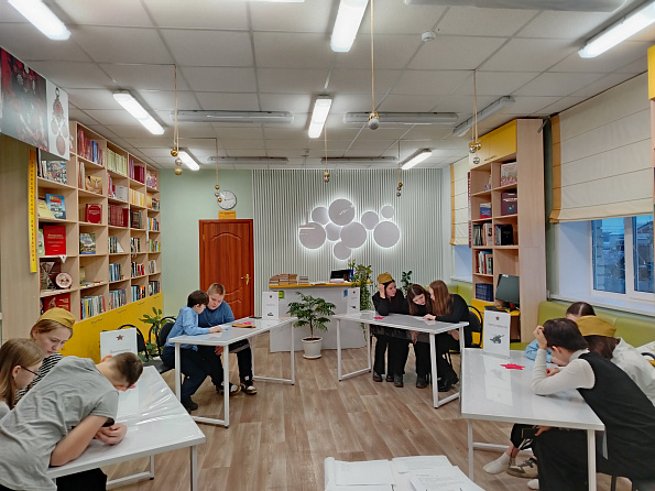 Урок мужества «Защитникам Отечества посвящается…» в рамках Пушкинской карты